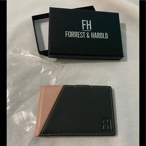 Forrest & Harold slim money clip wallet